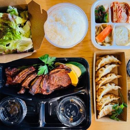 LA Galbi Combo
