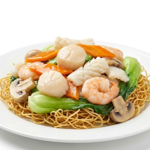 138. Mixed Seafood Chow Mein 海鮮炒麵