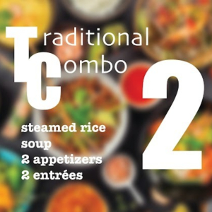 151. Traditional Combo for 2 二人和餐