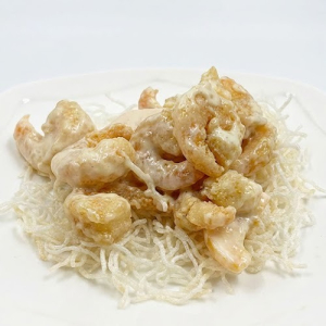 BS6. Peach Yum Yum Prawns 蜜桃蝦