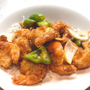 86. Honey Pepper Shrimp 蜜椒蝦