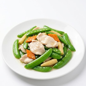 70. Chicken with Snow Peas 雞肉炒荷蘭豆