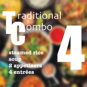 153. Traditional Combo for 4 四人和餐