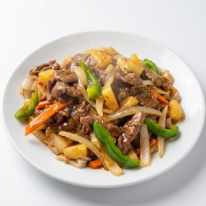 127. Satay Beef Noodles 沙爹牛肉粗麵