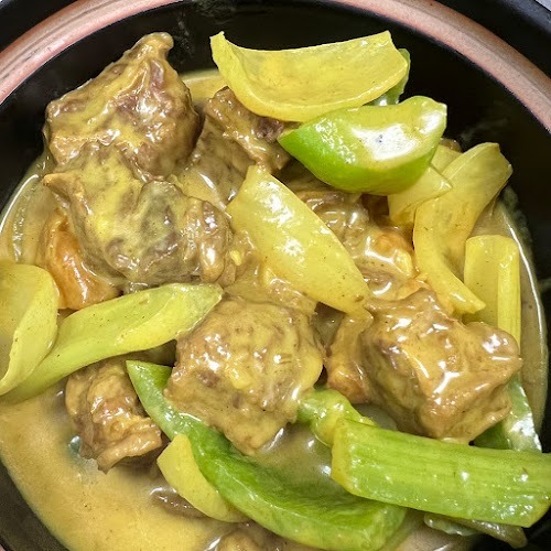 Curry Beef Brisket Hot Pot 咖喱牛腩煲