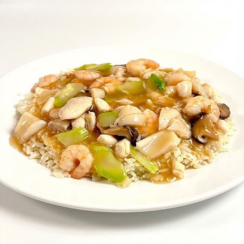 121. Braised Fujian Fried Rice 福建炒飯