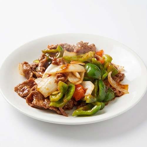 54. Stir-Fried Szechuan Sliced Beef 魚香牛肉