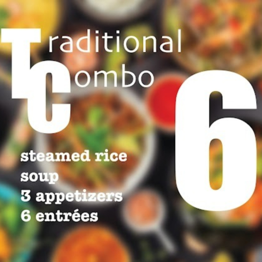 154. Traditional Combo for 6 六人和餐
