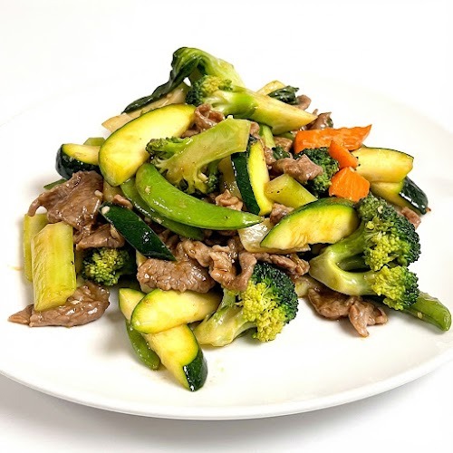 49. Beef with Vegetables 雜菜炒牛肉