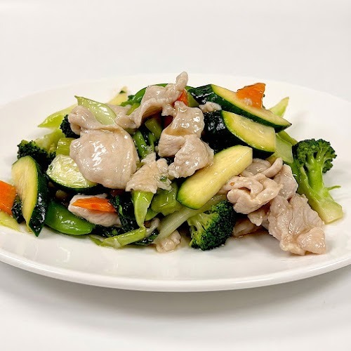 71. Chicken with Mixed Vegetables 雞肉炒雜菜