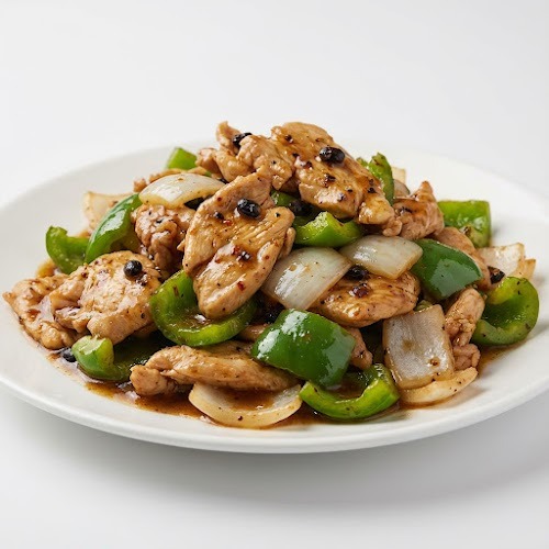 69. Chicken in Black Bean Sauce 豉汁炒雞