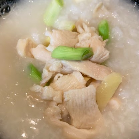 159. Chinese Mushroom & Chicken Congee 北菇雞粥