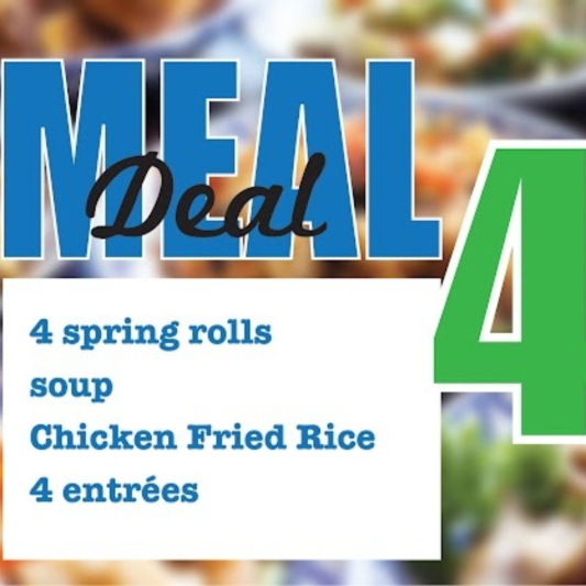 149. Meal Deal for 4 四人餐