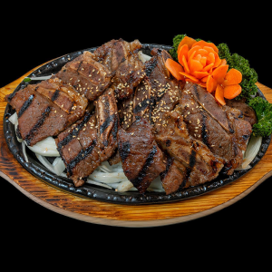 LA Kalbi on Hot Plate