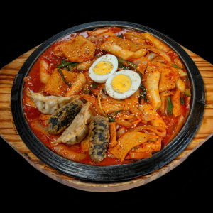 Spicy Rice Cake Platter