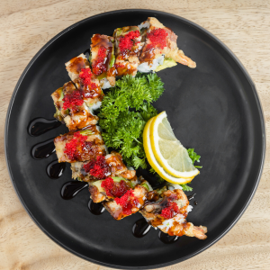 Black Dragon Roll (8 pcs)