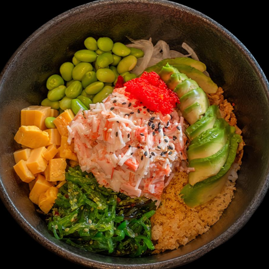 Crab Poke Bowl