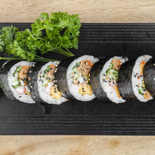 Kimbop (Korean Style) Roll