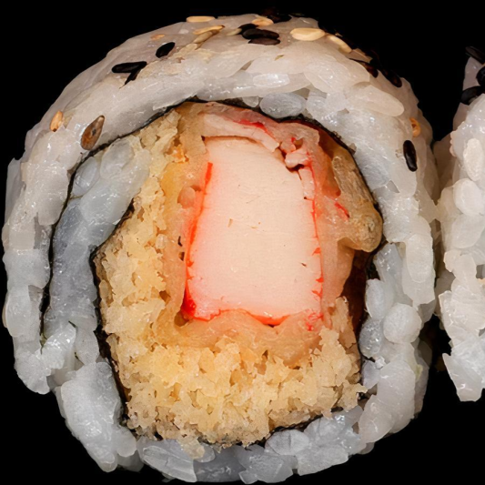 Crunchy Crab Roll (6 pcs)