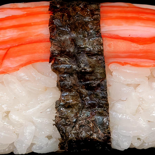 Crab Meat Sushi (2 pcs)