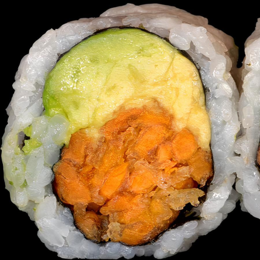 Crispy Yam Roll with Avocado (6 pcs)