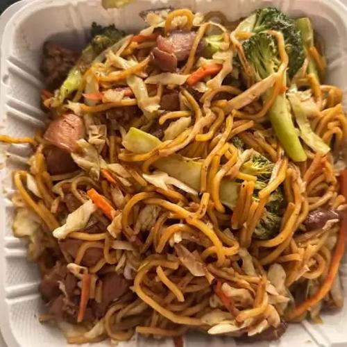 Chicken Yakisoba
