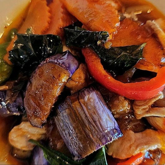 E8. Basil Eggplant