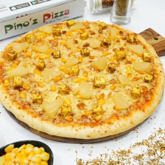 Vegetarian Hawaiian Pizza