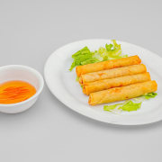 A1. Deep-Fried Pork Spring Roll (4 pcs)
