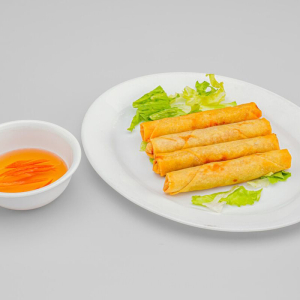 A1. Deep-Fried Pork Spring Roll (4 pcs)