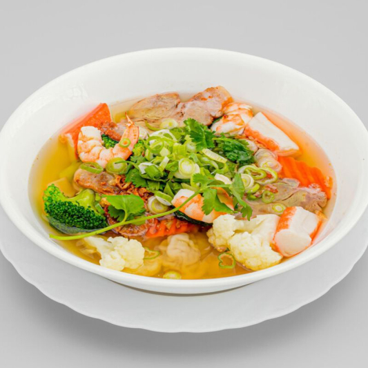 N21. Wontons with Seafood