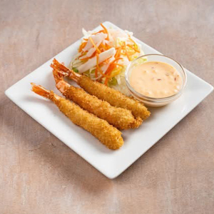 A10. Crevettes tempura (3 mcx)