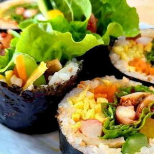 Spicy-Squid Gimbab  매운 오징어 (Spicy-Squid Gimbab) 매운 오징어 