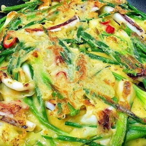 Seafood Pancake 해물파전