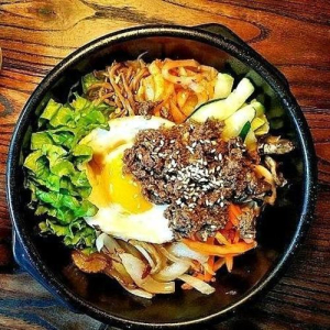 Vegetables + Beef Bibimbap 비빔밥