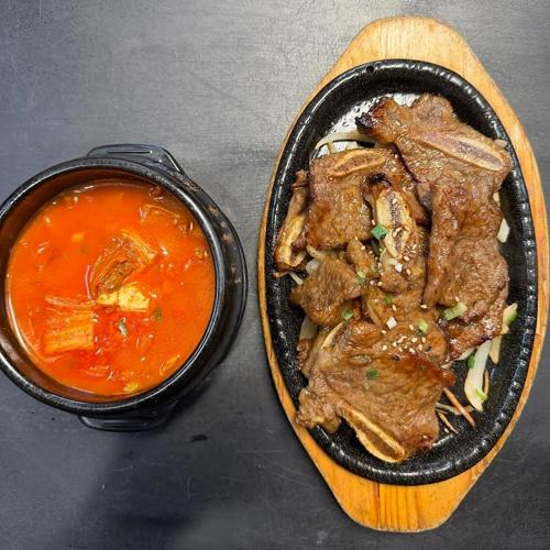 LA Gal-Bi + Soybean Stew 갈비구이 + 된장찌개