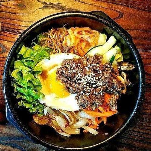 Vegetables + Beef Bibimbap 비빔밥