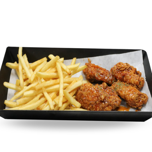 Chicken Wings (5 pcs) Combo