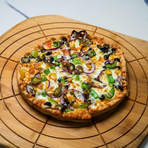 Creamy Corn Pizza