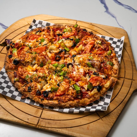Amritsari Vegetarian Pizza