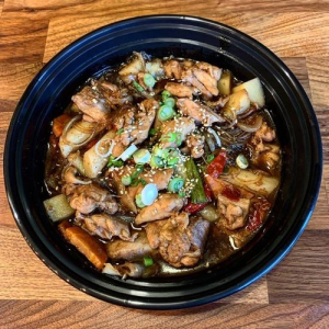 Braised Chicken in Spicy Soy Sauce 찜닭 