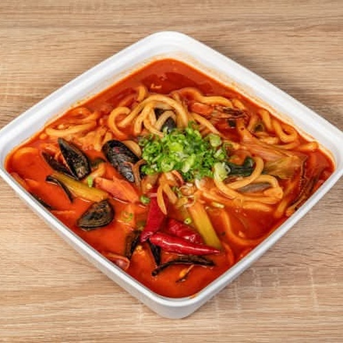 Spicy Seafood Noodle Soup 해물짬뽕탕