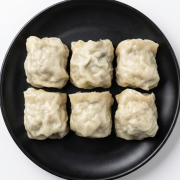 Korean-Style King Steamed Dumpling with Kimchi (한국식김치왕만두)