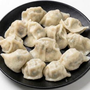 Boiled Pork & Vegetable Dumplings (12 pcs) (물만두)