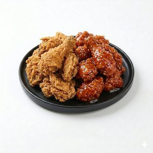 Half & Half Fried Chicken (반반치킨)