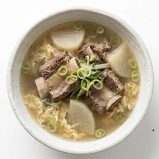 Beef Short Rib Soup (갈비탕)