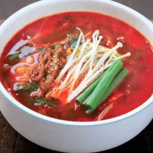 Spicy Beef and Vegetable Soup (육개장)