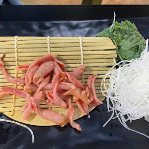 Spoon Worm Sashimi / 개불