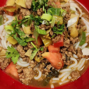 1. Minced Pork and Vermicelli in Soup / 桂林汤米粉