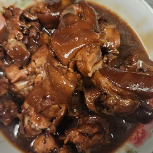 3. Braised Pork Hock with Chili Bean Curd Sauce / 南乳猪手